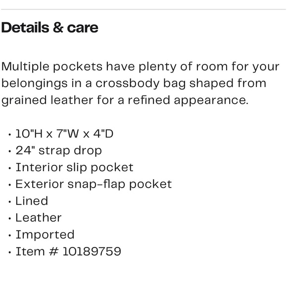 Aimee Kestenberg Leather Crossbody Bag - Black - Picture 9 of 9